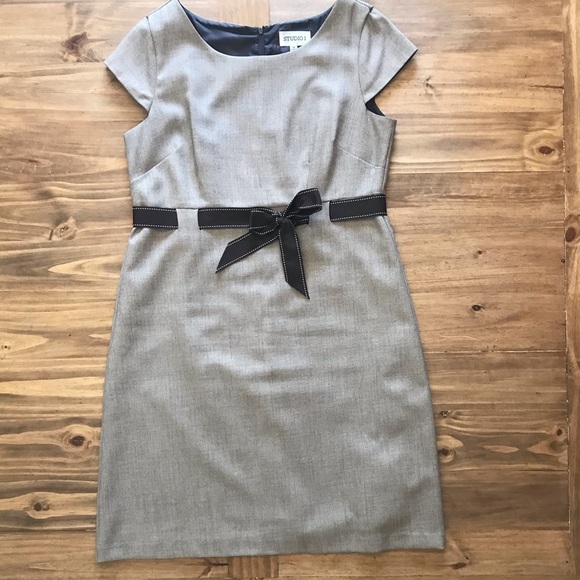 Gently worn Brown Studio I Dress Sz. 16 - Picture 3 of 12